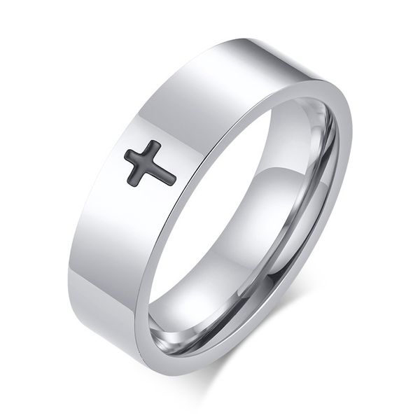 simple silver stainless steel cross band finger rings for men 2020 new male jewelry rings accessories
simple silver stainless steel cross band finger rings for men 2020 new male jewelry rings accessories