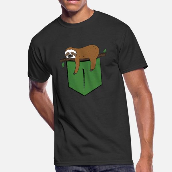 pocket sleeping sloth t shirt men knitted 100% cotton round neck outfit interesting building summer style natural shirt
pocket sleeping sloth t shirt men knitted 100% cotton round neck outfit interesting building summer style natural shirt