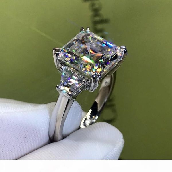 choucong роскошные ювелирные изделия real 925 sterling silver princess cut белый топаз cz алмазный три камень драгоценные камни женщины свад, Slivery;golden
choucong роскошные ювелирные изделия real 925 sterling silver princess cut белый топаз cz алмазный три камень драгоценные камни женщины свад, Slivery;golden
