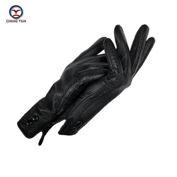 five fingers gloves ching yun 2021 women' winter genuine leather buckskin woman 70% wool knit lining female side button fashion mitten, Blue;gray
five fingers gloves ching yun 2021 women' winter genuine leather buckskin woman 70% wool knit lining female side button fashion mitten, Blue;gray