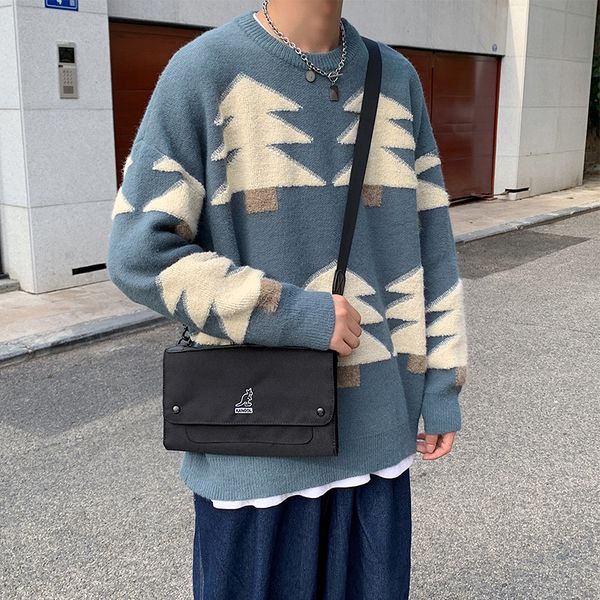 men's sweaters hip hop sweater mens autumn winter designer pullover male loose harajuku couple, White;black
men's sweaters hip hop sweater mens autumn winter designer pullover male loose harajuku couple, White;black