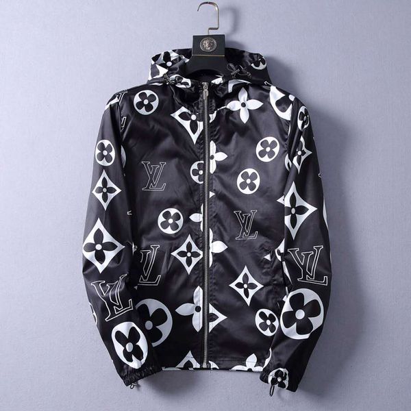 mens designer hooded sport windbreaker jackets new spring autumn jacket casual clothing zipper collar plaid print slim jacket, Black;brown
mens designer hooded sport windbreaker jackets new spring autumn jacket casual clothing zipper collar plaid print slim jacket, Black;brown