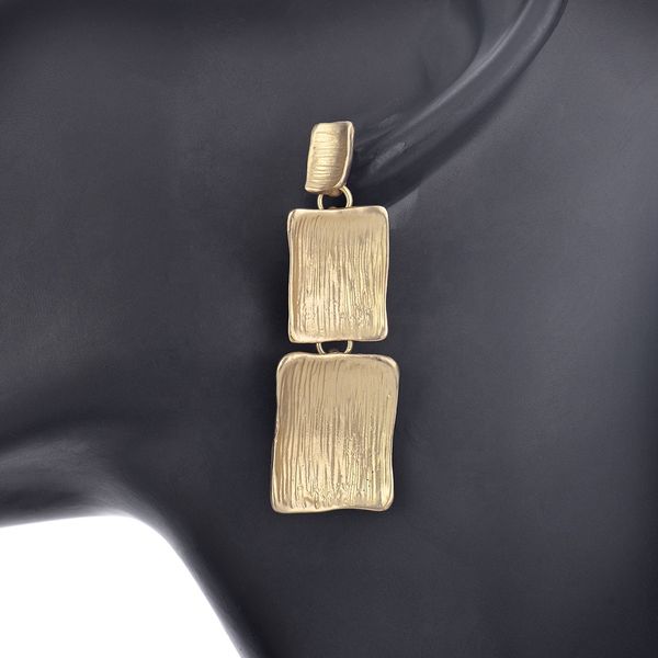 women earrings handmade long gold drop earring statement jewelry of new bridal big square tassel earrings for women lady, Silver
women earrings handmade long gold drop earring statement jewelry of new bridal big square tassel earrings for women lady, Silver