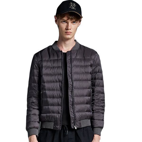 new fashion men baseball design winter autumn coat 90% white duck down coat windbreaker parka, Black
new fashion men baseball design winter autumn coat 90% white duck down coat windbreaker parka, Black