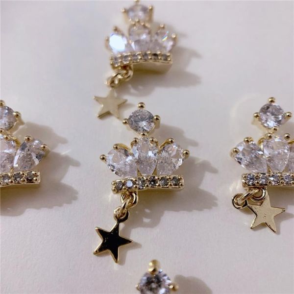 nail art decorations 5pcs luxury tn3768 crown alloy zircon crystals rhinestones decor jewelry supplies nails accessories charms, Silver;gold
nail art decorations 5pcs luxury tn3768 crown alloy zircon crystals rhinestones decor jewelry supplies nails accessories charms, Silver;gold