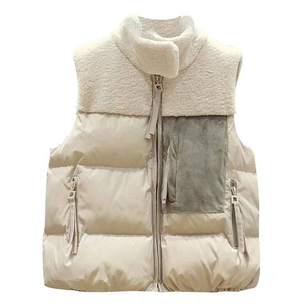 women autumn winter vest korean new lamb fur waistcoat vest casual jacket zipper fashion coat women, Black;white
women autumn winter vest korean new lamb fur waistcoat vest casual jacket zipper fashion coat women, Black;white