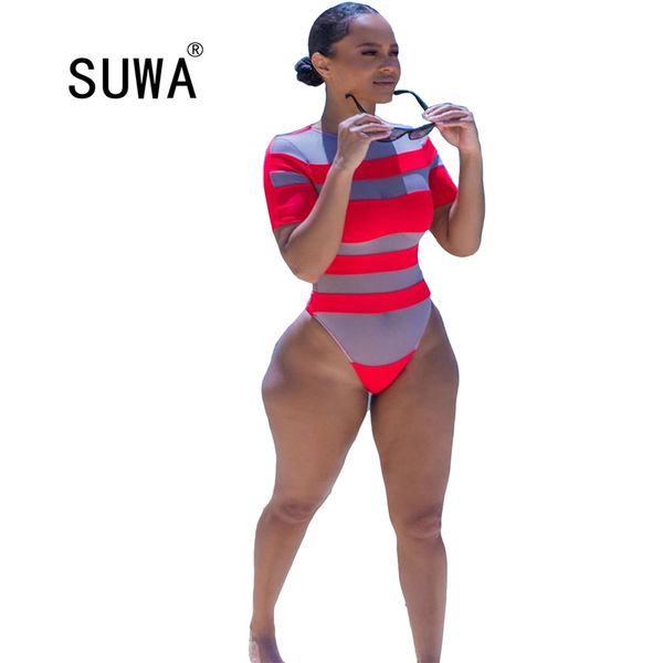 casual striped fitness basic summer bodysuit women short sleeve body rompers womens jumpsuit 2020 summer bodysuits, Black;white
casual striped fitness basic summer bodysuit women short sleeve body rompers womens jumpsuit 2020 summer bodysuits, Black;white