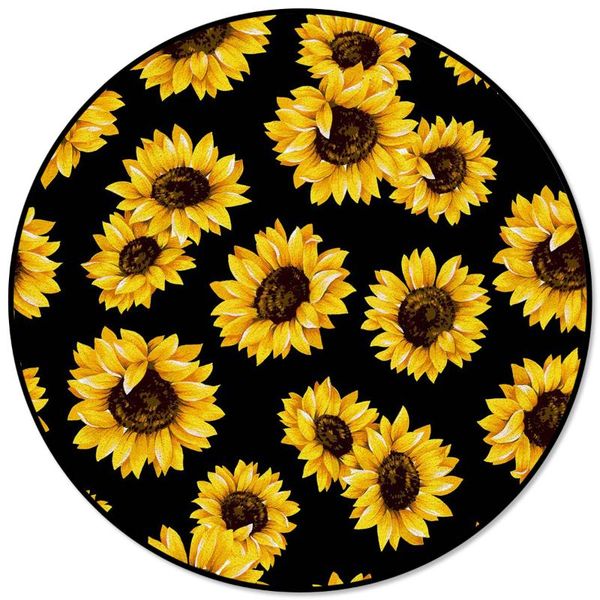 sunflower plant natural yellow printed round carpets for living room bedroom alfombra floor mats kids room area rugs
sunflower plant natural yellow printed round carpets for living room bedroom alfombra floor mats kids room area rugs