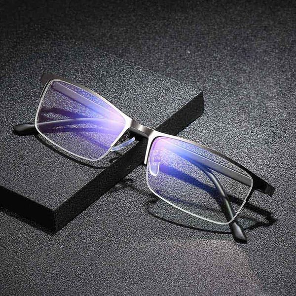 half-rim metal business anti-blue ray glasses blue light blocking glasses uv400 for computer men women working, White;black
half-rim metal business anti-blue ray glasses blue light blocking glasses uv400 for computer men women working, White;black