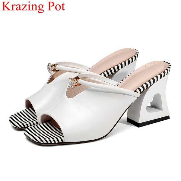 new arrival peep toe cow leather high heels women sandals crystal fretwork heels outside slippers sweet mules summer shoes l37, Black
new arrival peep toe cow leather high heels women sandals crystal fretwork heels outside slippers sweet mules summer shoes l37, Black
