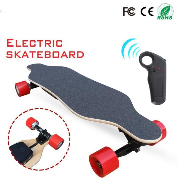 70mm hub motor dual motor electric moterized longboard 4 wheels electric skateboards with remote controller 4400mah
70mm hub motor dual motor electric moterized longboard 4 wheels electric skateboards with remote controller 4400mah