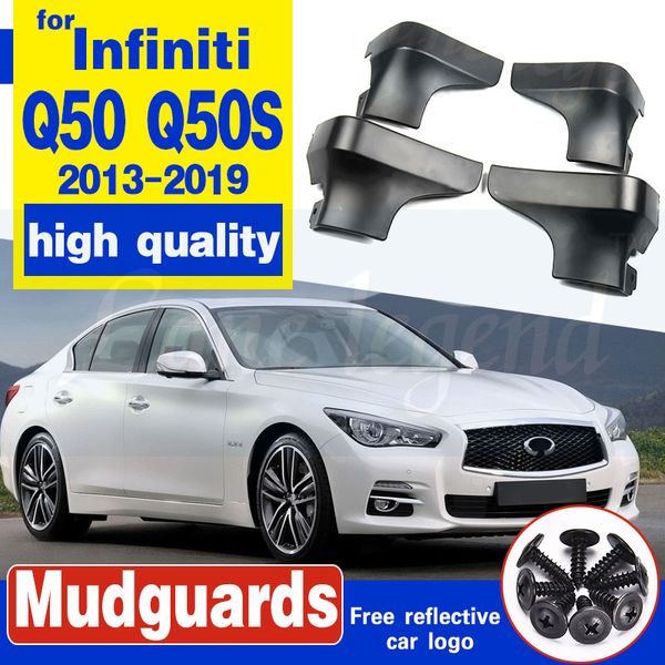 set molded mud flaps for infiniti q50 q50s 2013 - 2019 mudflap splash guards mudguard fender front rear 2014 2015 2016 2017 2018
set molded mud flaps for infiniti q50 q50s 2013 - 2019 mudflap splash guards mudguard fender front rear 2014 2015 2016 2017 2018