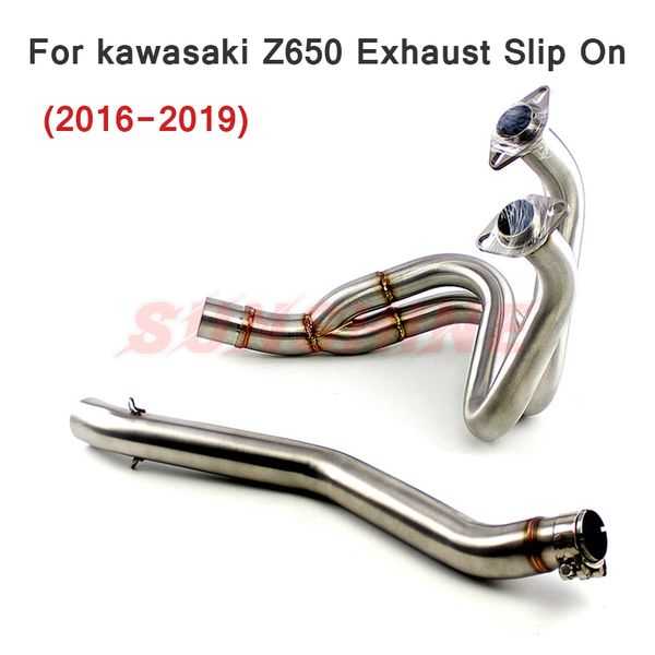 motorcycle exhaust system for z650 ninja 650 front pipe modified slip on full systems stainless steel connect motocross 2021-2021
motorcycle exhaust system for z650 ninja 650 front pipe modified slip on full systems stainless steel connect motocross 2021-2021