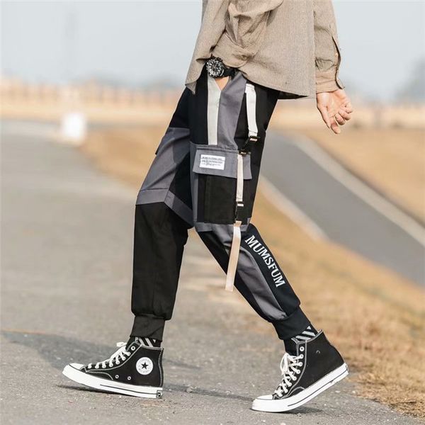 свободный mens конструктора штанах осень причинная скейтборд hip hop брюки мода лоскутная мужская одежда с карманами, Black
свободный mens конструктора штанах осень причинная скейтборд hip hop брюки мода лоскутная мужская одежда с карманами, Black