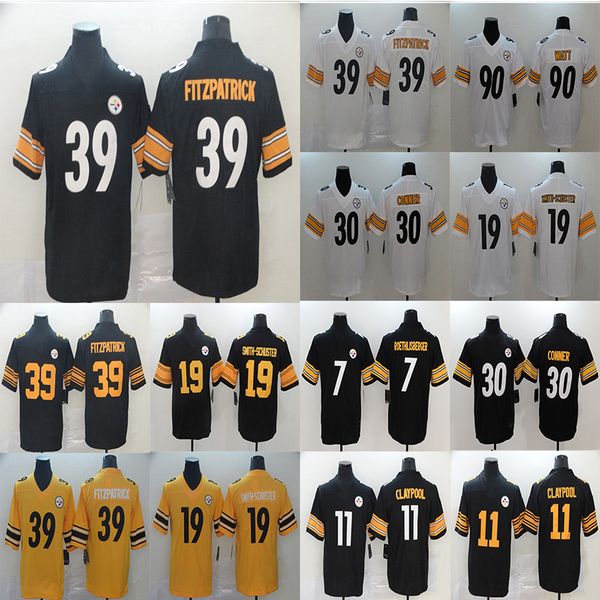 minkah фицпатрик клейпул pittsburgh steelers 19 смит-шустер 30 коннер 90 вт tj футбол ограниченное джерси, Black;red
minkah фицпатрик клейпул pittsburgh steelers 19 смит-шустер 30 коннер 90 вт tj футбол ограниченное джерси, Black;red