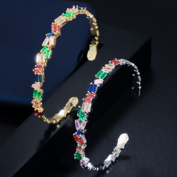 luxury open women's/girl's bracelets & bangles colorful sweet bracelet crystal gift for ladies, Black
luxury open women's/girl's bracelets & bangles colorful sweet bracelet crystal gift for ladies, Black