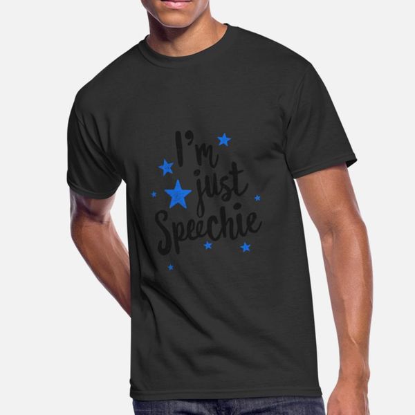 i m just speechie funny speech therapis for slp t shirt men designing 100% cotton euro size s-3xl male interesting basic spring shirt
i m just speechie funny speech therapis for slp t shirt men designing 100% cotton euro size s-3xl male interesting basic spring shirt