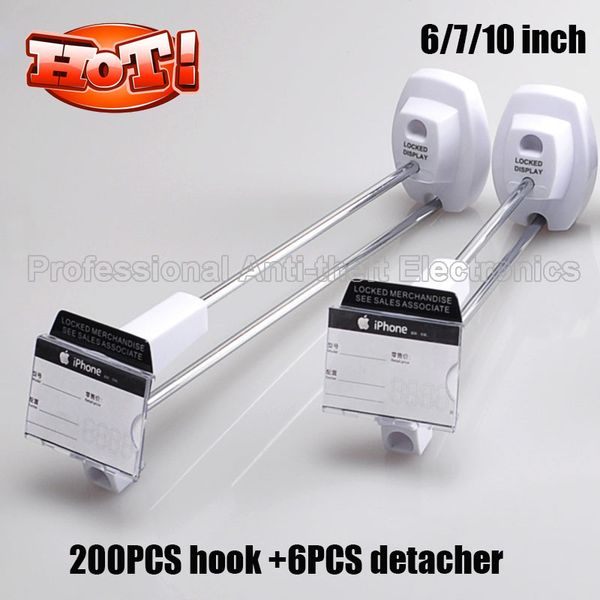 alarm systems 200pcs/lot retail shop accessories security display slatwall hook white color (15cm&18cm&25cm)
alarm systems 200pcs/lot retail shop accessories security display slatwall hook white color (15cm&18cm&25cm)