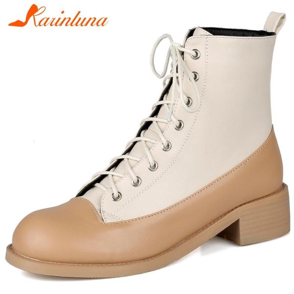 karin 2020 new arrival mixed color ankle boots casual round toe cross-tied square thick heels short plush autumn women shoes, Black
karin 2020 new arrival mixed color ankle boots casual round toe cross-tied square thick heels short plush autumn women shoes, Black