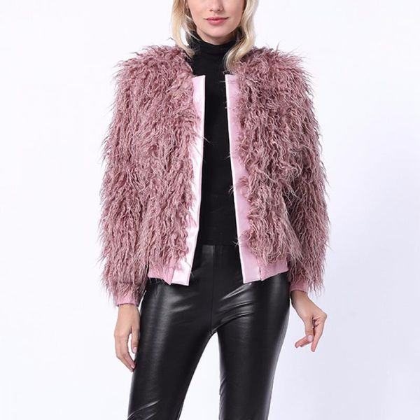 solid slim fit winter coat fluffy pink faux fur coat women long sleeve autumn female fur plus size jacket woman 4xl 3xl, Black
solid slim fit winter coat fluffy pink faux fur coat women long sleeve autumn female fur plus size jacket woman 4xl 3xl, Black
