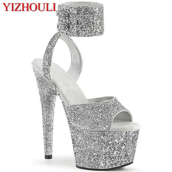 sequins waterproof platform, summer 17 cm stiletto heels sequins cloth root, night total 7 inch stiletto heels sandals, Black
sequins waterproof platform, summer 17 cm stiletto heels sequins cloth root, night total 7 inch stiletto heels sandals, Black
