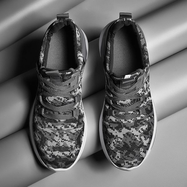 2020 mesh camouflage men's shoes breathable men casual sneakers comfortable male shoe big size 39-46, Black
2020 mesh camouflage men's shoes breathable men casual sneakers comfortable male shoe big size 39-46, Black