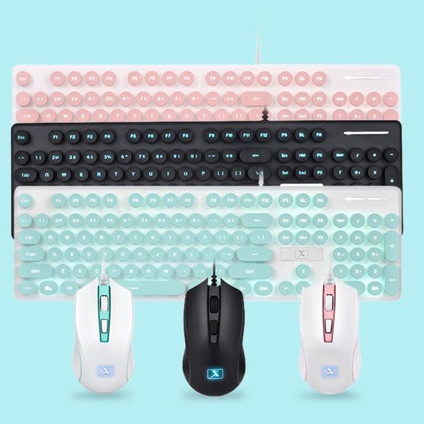 new punk usb wired keyboard and mouse set round key cap for pc computer stylish mechanical texture gaming mouse and keyboard set
new punk usb wired keyboard and mouse set round key cap for pc computer stylish mechanical texture gaming mouse and keyboard set
