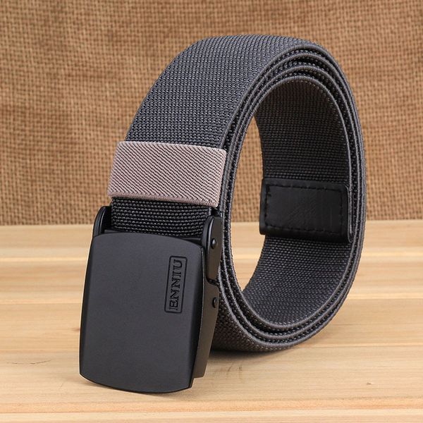 men's and women's elastic stretch canvas belt beltsoutdoor sports tactical nylon denim automatic smooth buckle belt, Black;brown
men's and women's elastic stretch canvas belt beltsoutdoor sports tactical nylon denim automatic smooth buckle belt, Black;brown