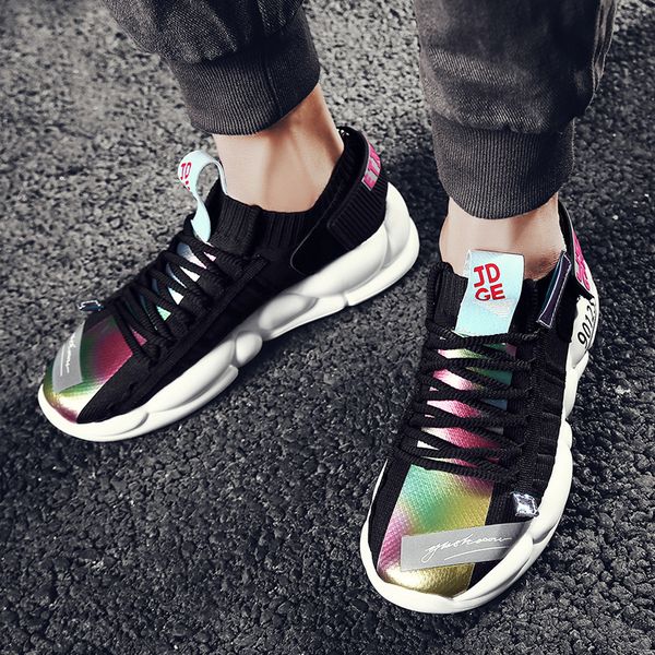 print summer shoes men casual shoes lace up men trainer light walking sneakers zapatillas hombre, Black
print summer shoes men casual shoes lace up men trainer light walking sneakers zapatillas hombre, Black