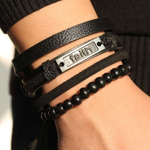 charm bracelets aliutom punk bracelet men 2021 fashion leather wristband braided luxury vintage and women gifts, Golden;silver
charm bracelets aliutom punk bracelet men 2021 fashion leather wristband braided luxury vintage and women gifts, Golden;silver