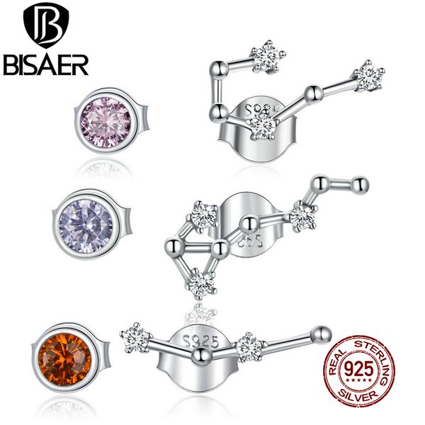stud bisaer constellation earrings 925 sterling silver gemini aries scorpio red & pink zircon stars for women jewelry, Golden;silver
stud bisaer constellation earrings 925 sterling silver gemini aries scorpio red & pink zircon stars for women jewelry, Golden;silver