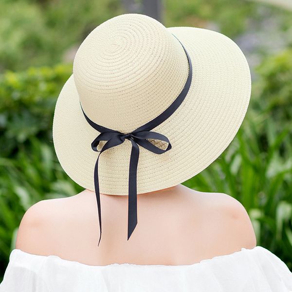 summer woman sun hats visor hat beach hat female casual big brim classic bowknot folding straw sun, Blue;gray
summer woman sun hats visor hat beach hat female casual big brim classic bowknot folding straw sun, Blue;gray