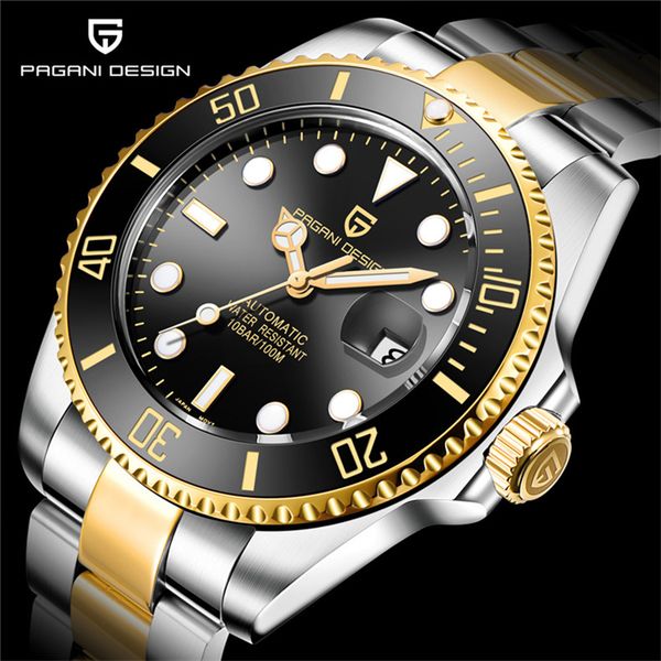 2020pagani design brand luxury men watches automatic black watch men stainless steel 100m waterproof business sport mechanical watch
2020pagani design brand luxury men watches automatic black watch men stainless steel 100m waterproof business sport mechanical watch
