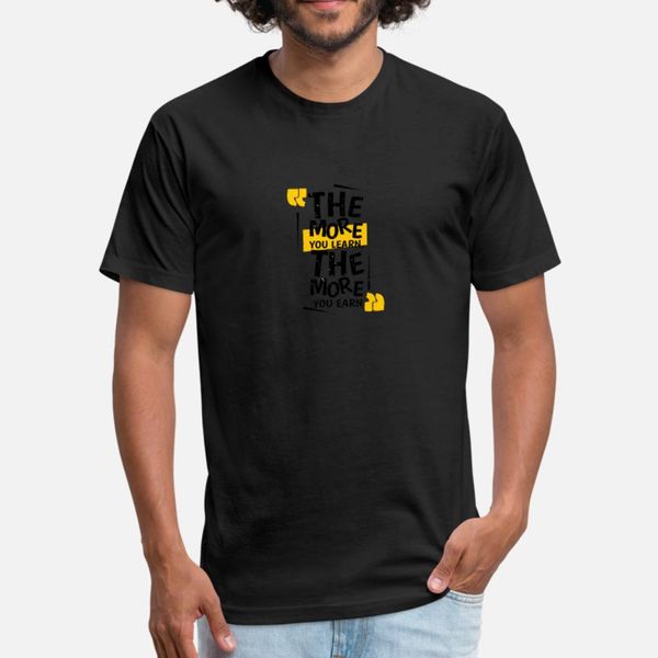 the more you learn, the more you earn typography t shirt men create tee shirt round neck letter interesting basic spring trend shirt
the more you learn, the more you earn typography t shirt men create tee shirt round neck letter interesting basic spring trend shirt