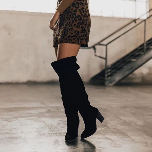 dihope faux suede slim boots over the knee high women fashion winter thigh high boots shoes woman fashion botas mujer, Black
dihope faux suede slim boots over the knee high women fashion winter thigh high boots shoes woman fashion botas mujer, Black