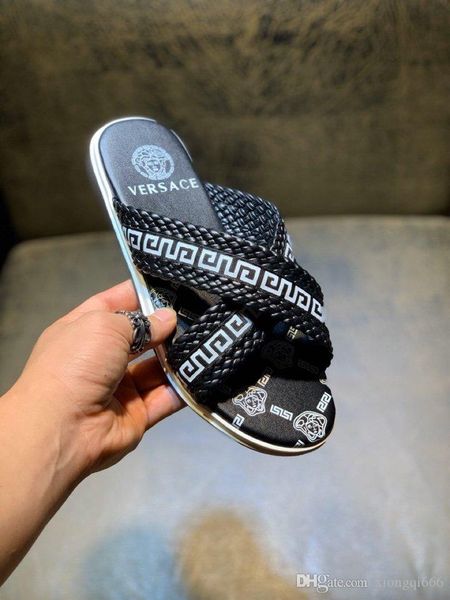 luxury designer summer men's fashion slippers, comfortable slippers at homeas, Red;white
luxury designer summer men's fashion slippers, comfortable slippers at homeas, Red;white