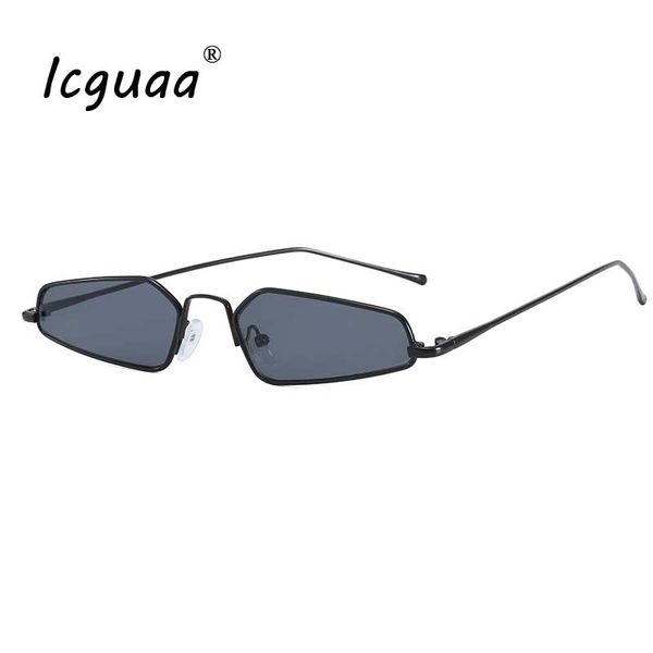 irregular metal frame sunglasses european and american style ocean trend sunglasses oculos feminino, White;black
irregular metal frame sunglasses european and american style ocean trend sunglasses oculos feminino, White;black