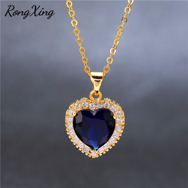 pendant necklaces rongxing gorgeous yellow gold filled blue heart birthstone pendants jewelry zircon necklace for women gifts zr0062, Silver
pendant necklaces rongxing gorgeous yellow gold filled blue heart birthstone pendants jewelry zircon necklace for women gifts zr0062, Silver
