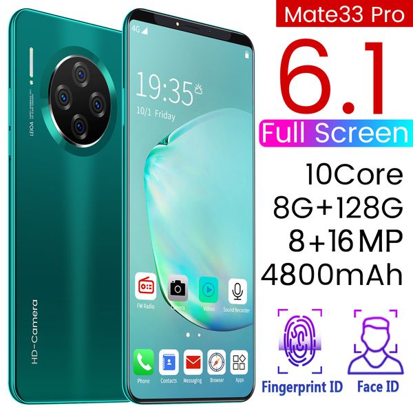 mate33pro приграничное new best-продажи на фондовом 6,1-дюймовый большой экран android domestic smart phone oem кастомизация
mate33pro приграничное new best-продажи на фондовом 6,1-дюймовый большой экран android domestic smart phone oem кастомизация