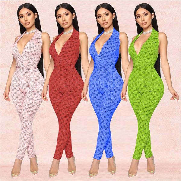 jumpsuits fashion deep v neck halter backless womens skinny jumpsuits casual print females clothing womens designer, Black;white
jumpsuits fashion deep v neck halter backless womens skinny jumpsuits casual print females clothing womens designer, Black;white