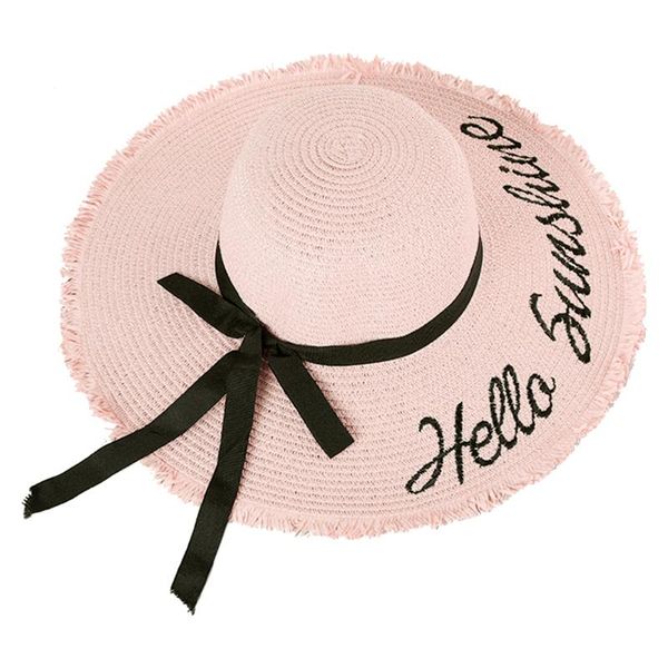 women seaside camping outdoor adjustable walking summer straw hat wide brim bowknot ribbon sun cap embroidery beach letter, Blue;gray
women seaside camping outdoor adjustable walking summer straw hat wide brim bowknot ribbon sun cap embroidery beach letter, Blue;gray