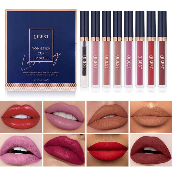 lip gloss qi 7+1 liquid lipstick set velvet matte stick+volumising moisturizing makeup waterproof lasting
lip gloss qi 7+1 liquid lipstick set velvet matte stick+volumising moisturizing makeup waterproof lasting