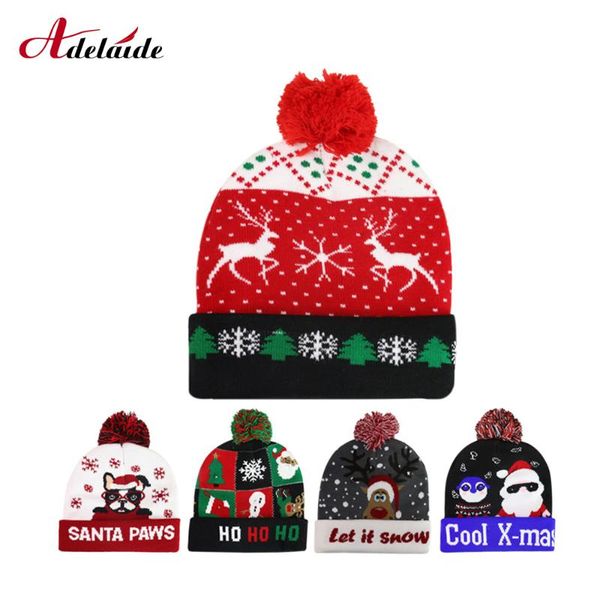 2020 led beanie christmas hat for kids light up christmas hat beanie ugly led knitted party decorations
2020 led beanie christmas hat for kids light up christmas hat beanie ugly led knitted party decorations