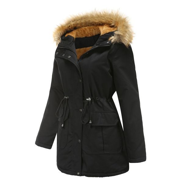 selling winter 3xl plus size european style jacket women undetachable hooded warm long sleeve ladies fashion jacket, Black;brown
selling winter 3xl plus size european style jacket women undetachable hooded warm long sleeve ladies fashion jacket, Black;brown