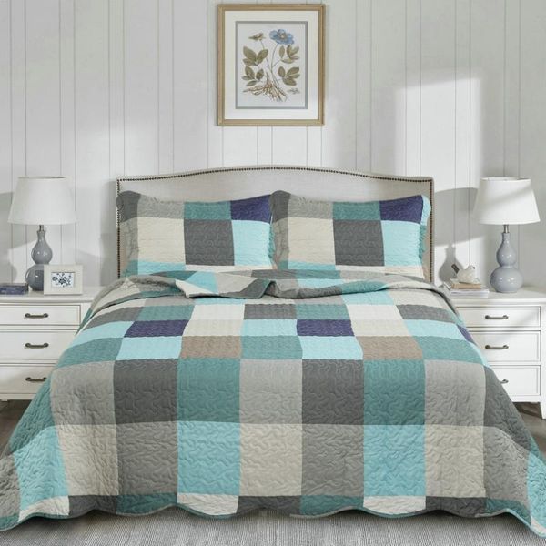 comforters & sets 3 pcs quilted polyester bedspread set queen size anti-pilling summer quilt winter bed sheet microfiber bedding cover sprea
comforters & sets 3 pcs quilted polyester bedspread set queen size anti-pilling summer quilt winter bed sheet microfiber bedding cover sprea