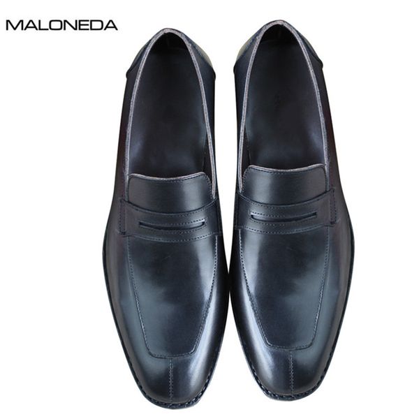 maloneda bespoke goodyear handmade genuine leather slip on loafers men dress shoes for business wedding party, Black
maloneda bespoke goodyear handmade genuine leather slip on loafers men dress shoes for business wedding party, Black