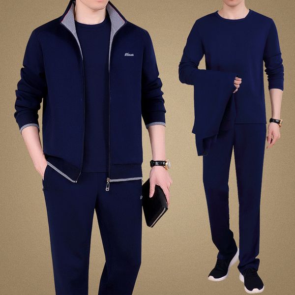 5xl autumn men sport suit tracksuit loose zip up coat sweatshirt+pant+jacket casual jogger running workout outfit set sportswear, Black;white
5xl autumn men sport suit tracksuit loose zip up coat sweatshirt+pant+jacket casual jogger running workout outfit set sportswear, Black;white