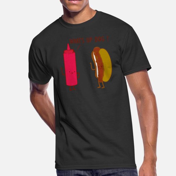 what up dog ketchup dog t shirt men designer cotton o-neck letters sunlight new fashion spring autumn novelty shirt
what up dog ketchup dog t shirt men designer cotton o-neck letters sunlight new fashion spring autumn novelty shirt