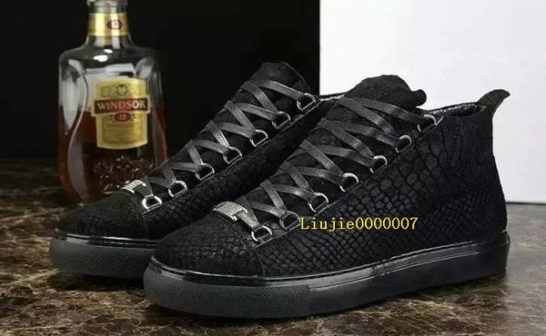 high new arena shoes wrinkled leather mixed colors fashion brand red black white designer man women casual sneaker
high new arena shoes wrinkled leather mixed colors fashion brand red black white designer man women casual sneaker