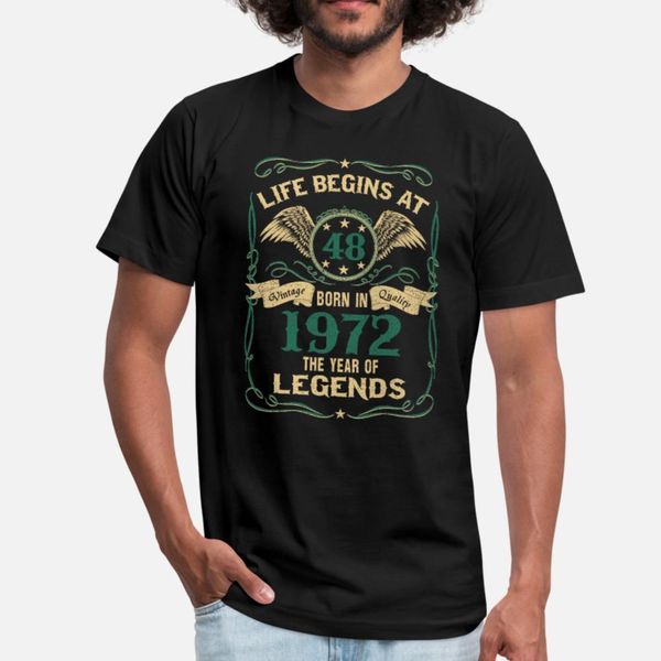 48th birthday born in 1972 t shirt men customize 100% cotton size s-3xl pictures graphic comical summer style leisure shirt 
48th birthday born in 1972 t shirt men customize 100% cotton size s-3xl pictures graphic comical summer style leisure shirt